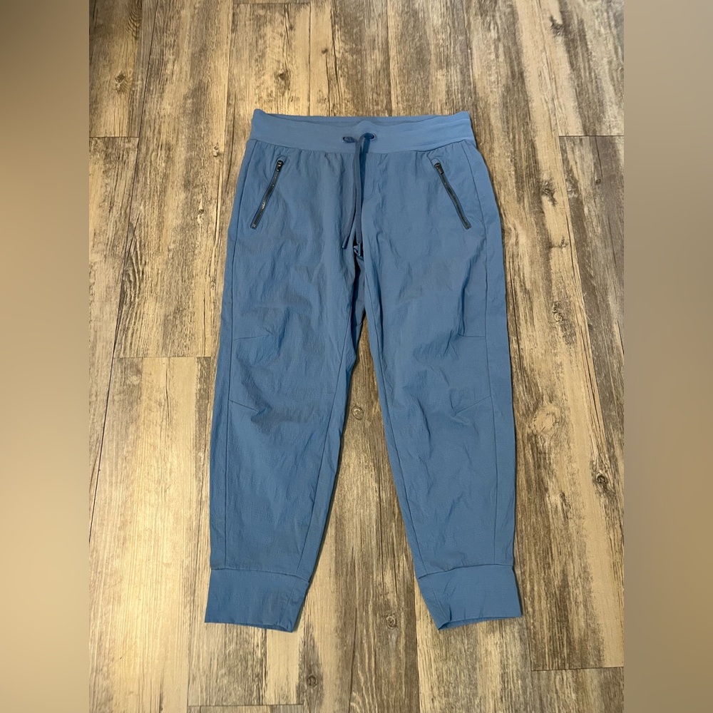Athleta Light Blue Jogger Track Pants